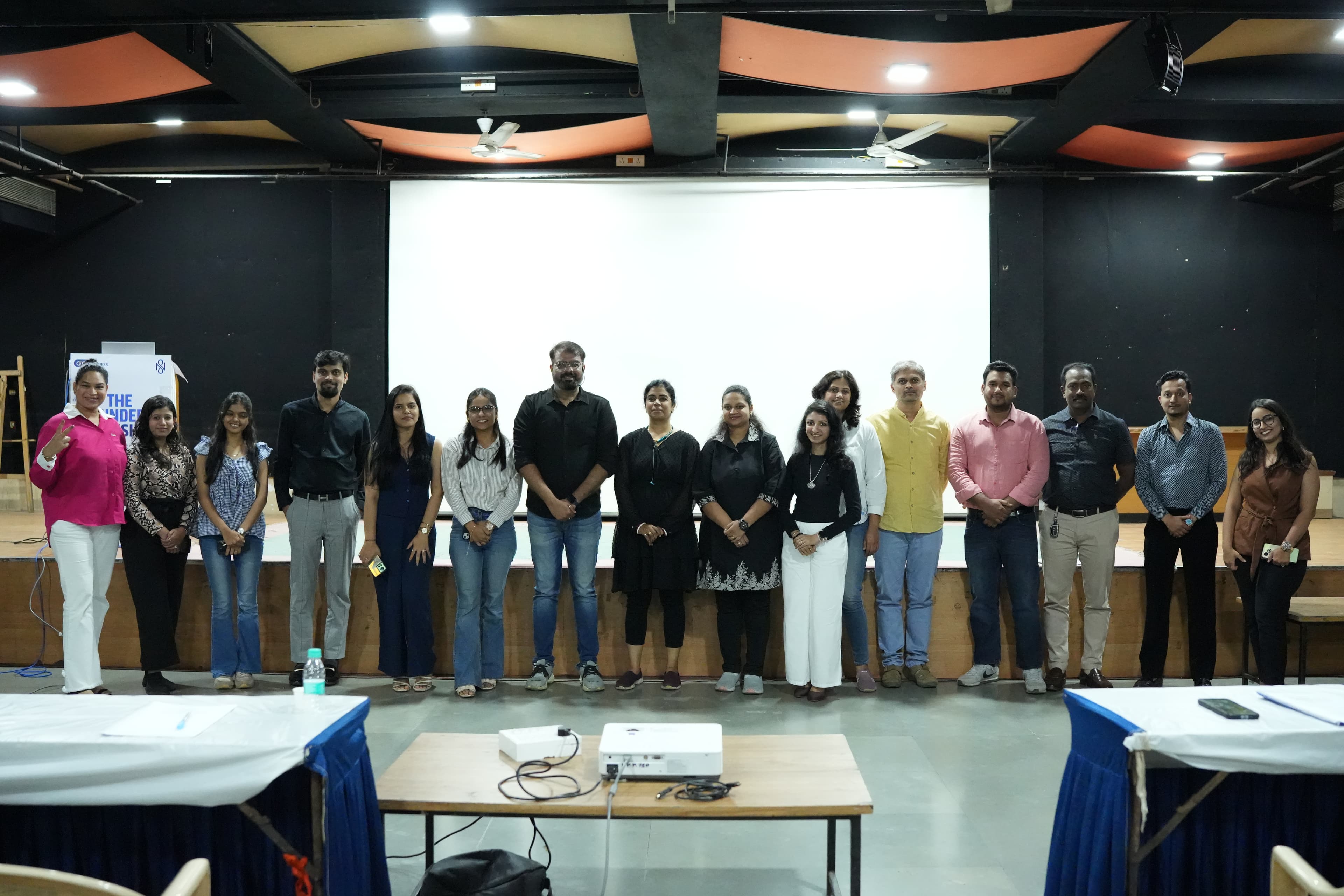 Team exercises at Business Clarity Workshop